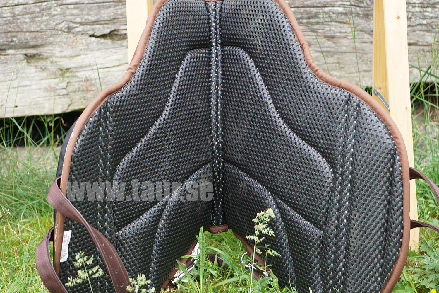 F.R.A® Dardo bareback saddle / ride pad 'Basic', full, bordeaux - 5