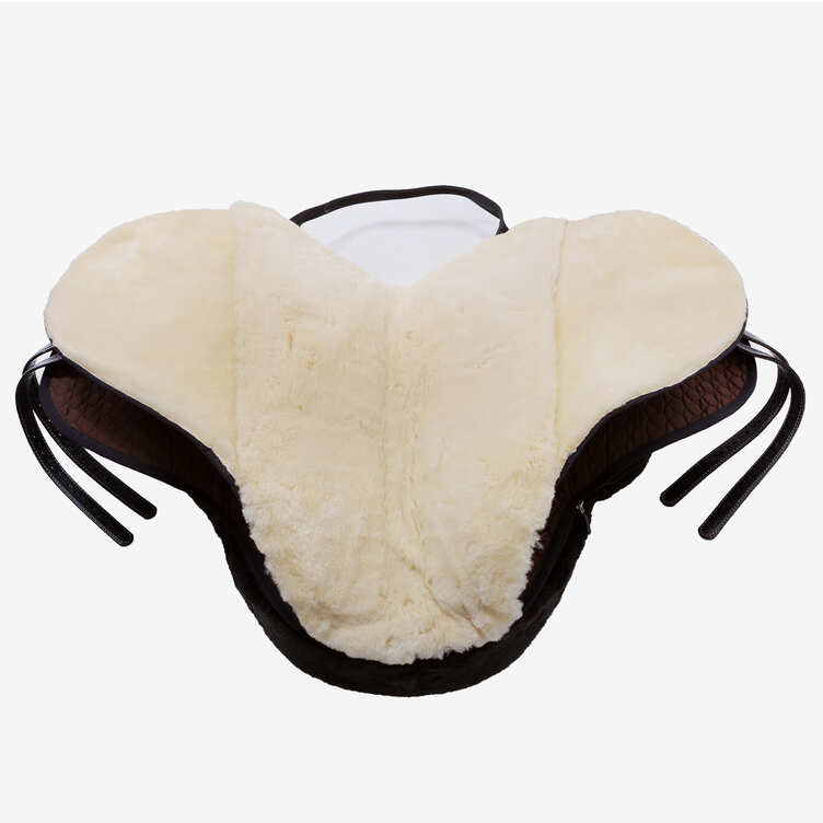 Horsedream® Cloud Spezial+ Bareback saddle (knee support & double caps), natural - 9