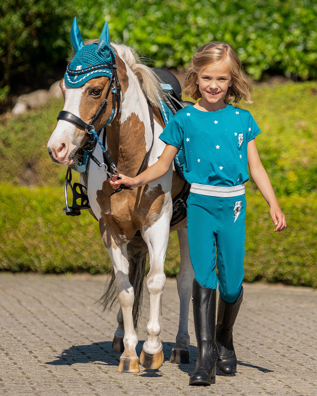 Bitless Bridle / Sidepull QHP Thunderbolt' Crossunder - shetland and pony! - 2