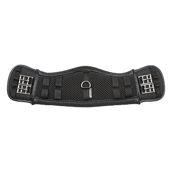 Busse Moon Girth (anatomisk) 3D AIR® EFFECT-mesh, svart