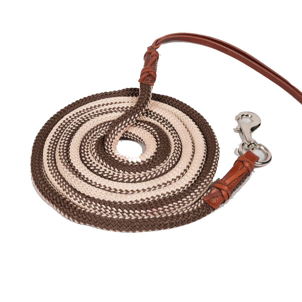 Lead Rope 3,5 m Globus Basic, tan/brown