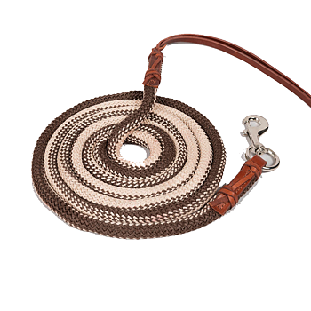 Lead Rope 3,5 m Globus Basic, tan/brown