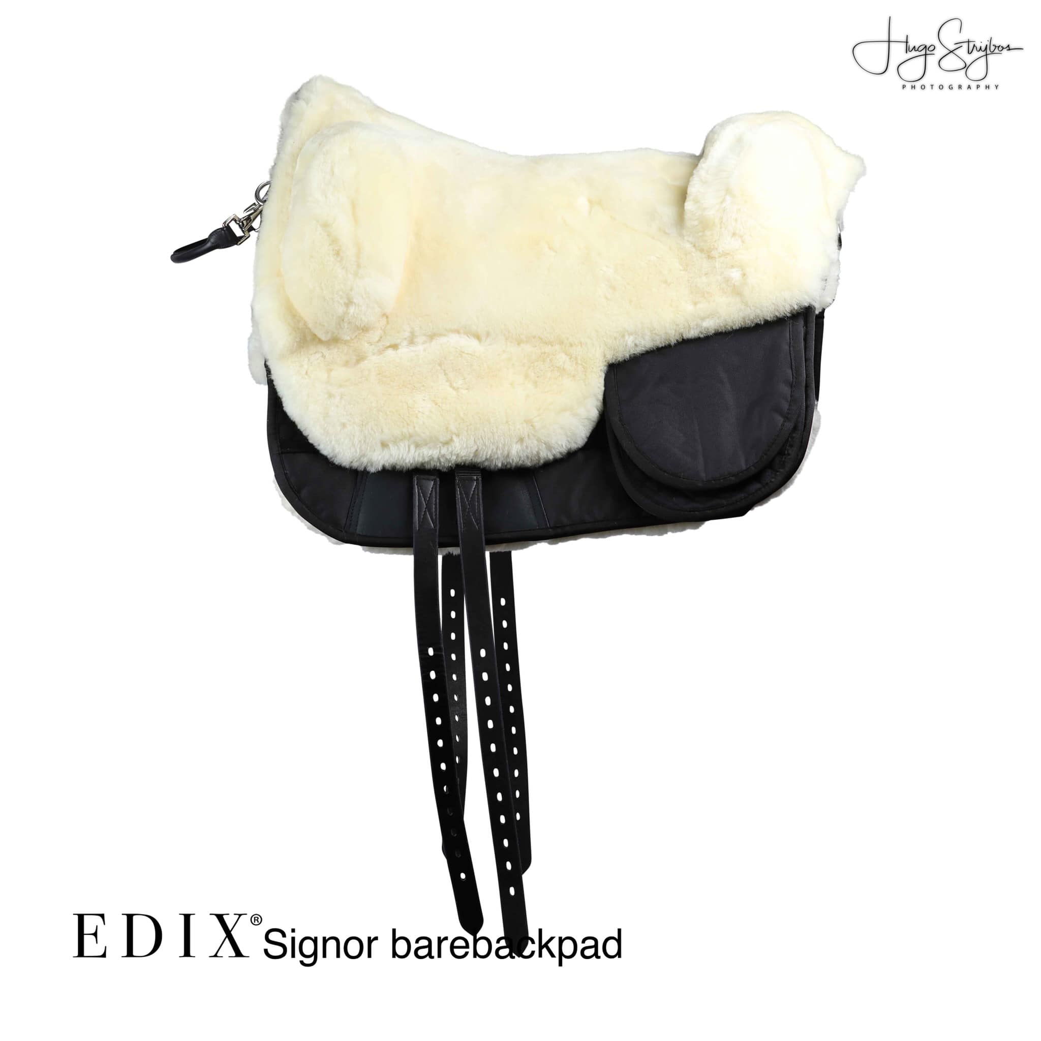 EDIX® Signor lambskin saddle AirMesh / High Handle, cappuccino - 8