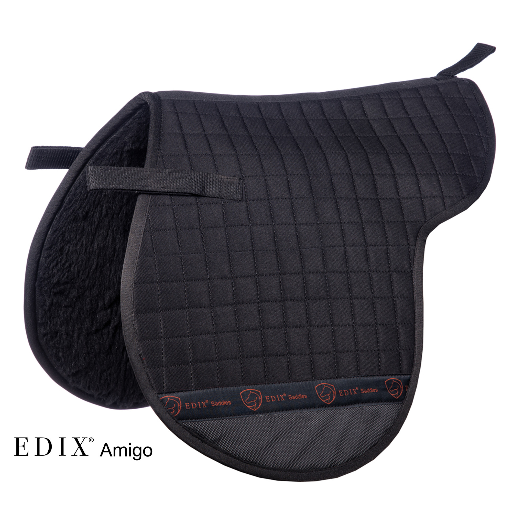 EDIX® saddle pad Amigo Pony, black, XS