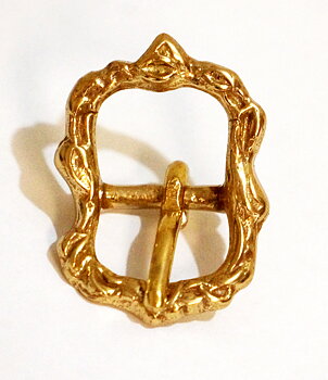 Cortezia Barockspänne 'MJ', 18 mm guld