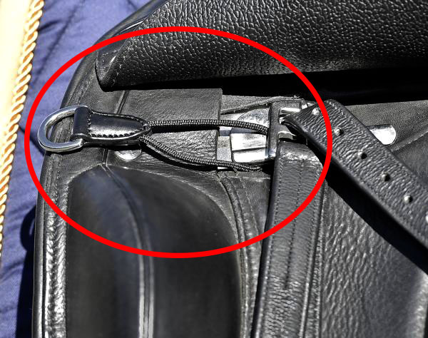 D-rings for saddles (panniers)