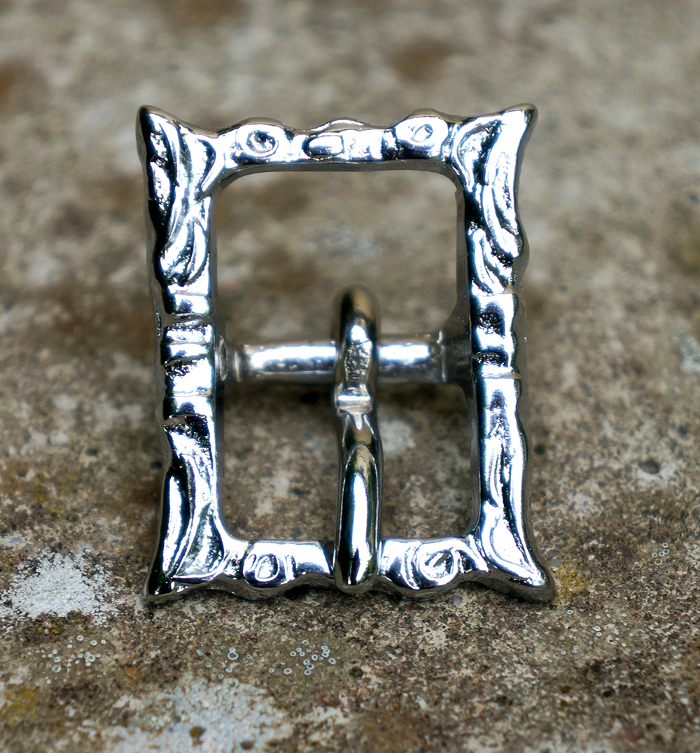 Cortezia Baroque buckle Esquina 15 mm silver - 2