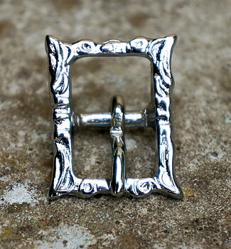 Cortezia Barockspänne Esquina 15 mm silver