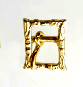 Cortezia Baroque buckle Esquina 15 mm gold