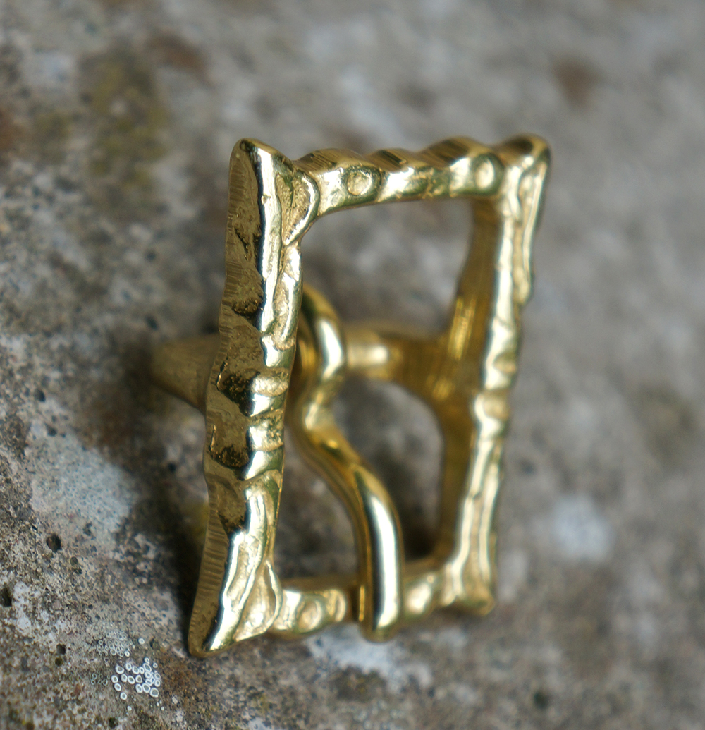 Cortezia Baroque buckle Esquina 15 mm gold - 3