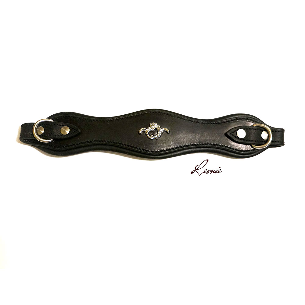 Hackamore nosepart 'Leonie' (with D-rings)