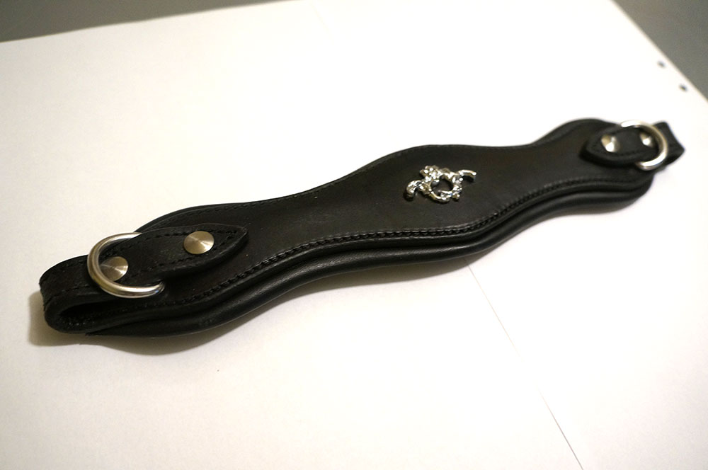 Hackamore nosepart 'Leonie' (with D-rings) - 2