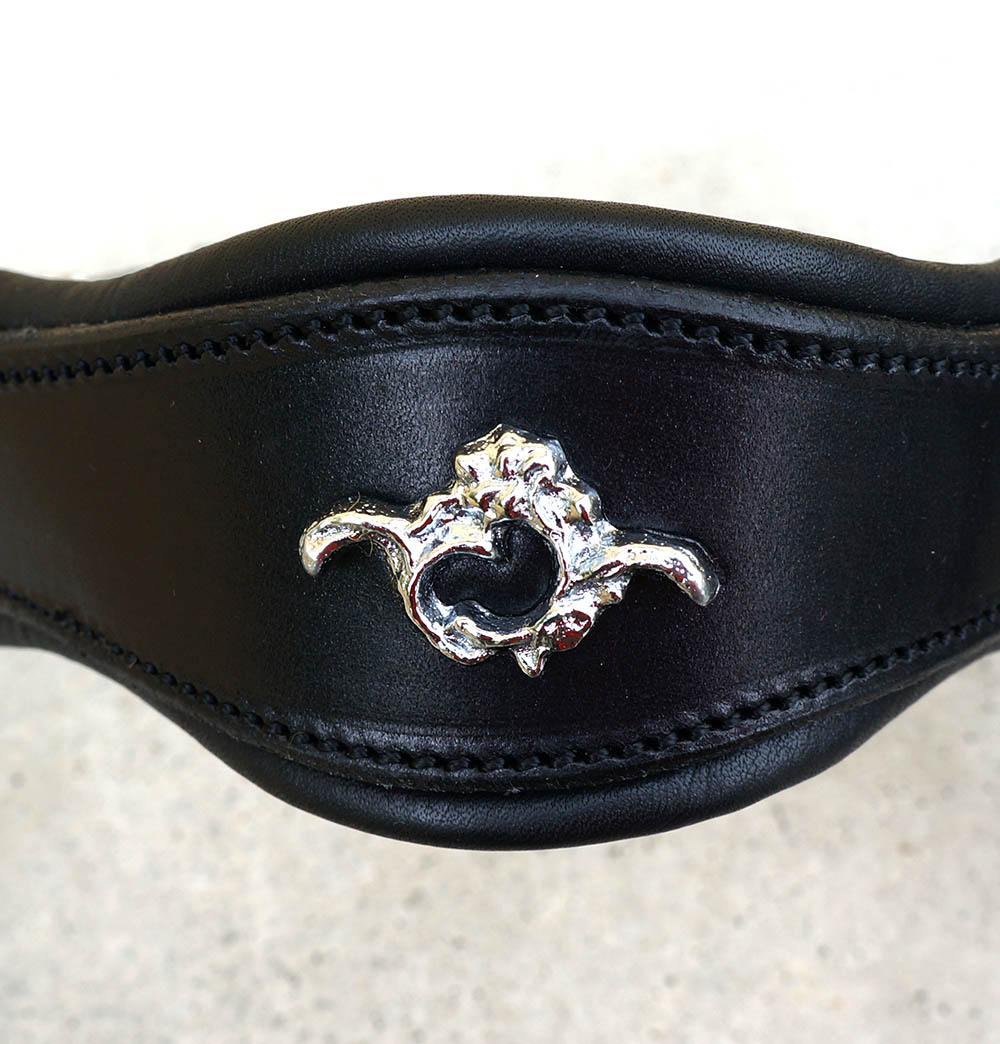 Hackamore nosepart 'Leonie' (with D-rings) - 5