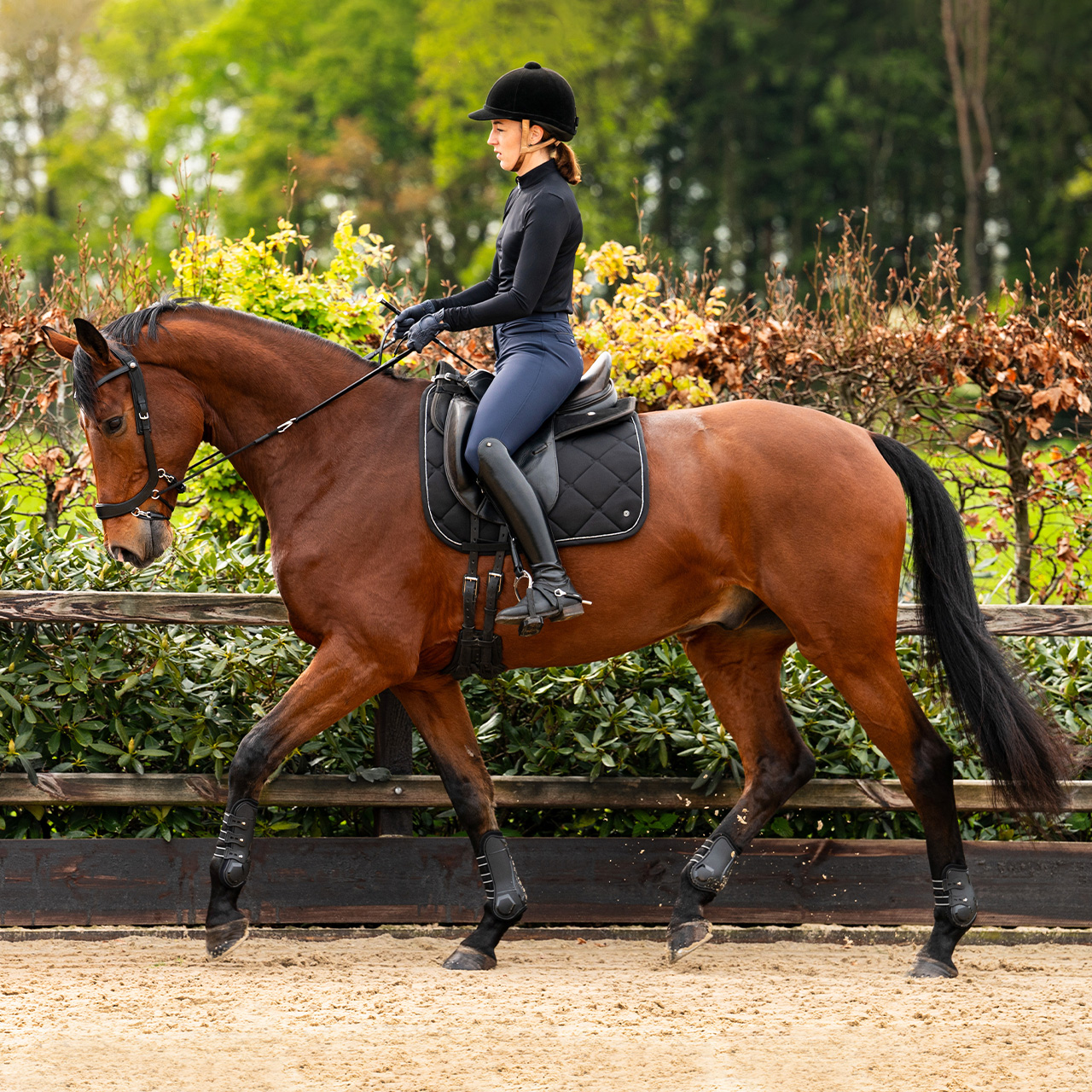 Bitless Bridle / Sidepull PresTEQ Faysport Anatomical, brun - 18