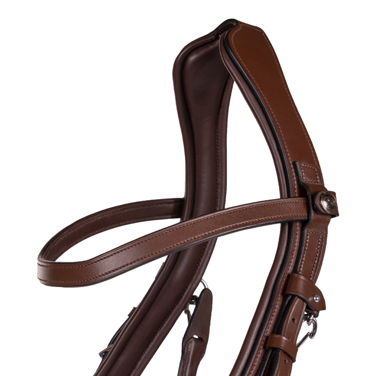 Bitless Bridle / Sidepull PresTEQ Faysport Anatomical, brun - 9