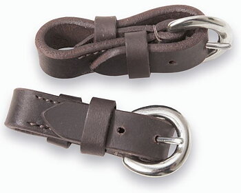 Barefoot® Bettfästen i läder, par