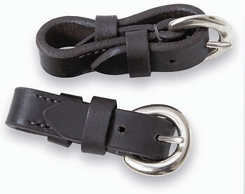 Barefoot® Bettfästen i läder, par