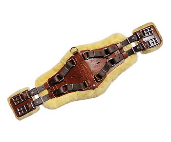 XpandGirth® Dressage Girth Medical sheepskin