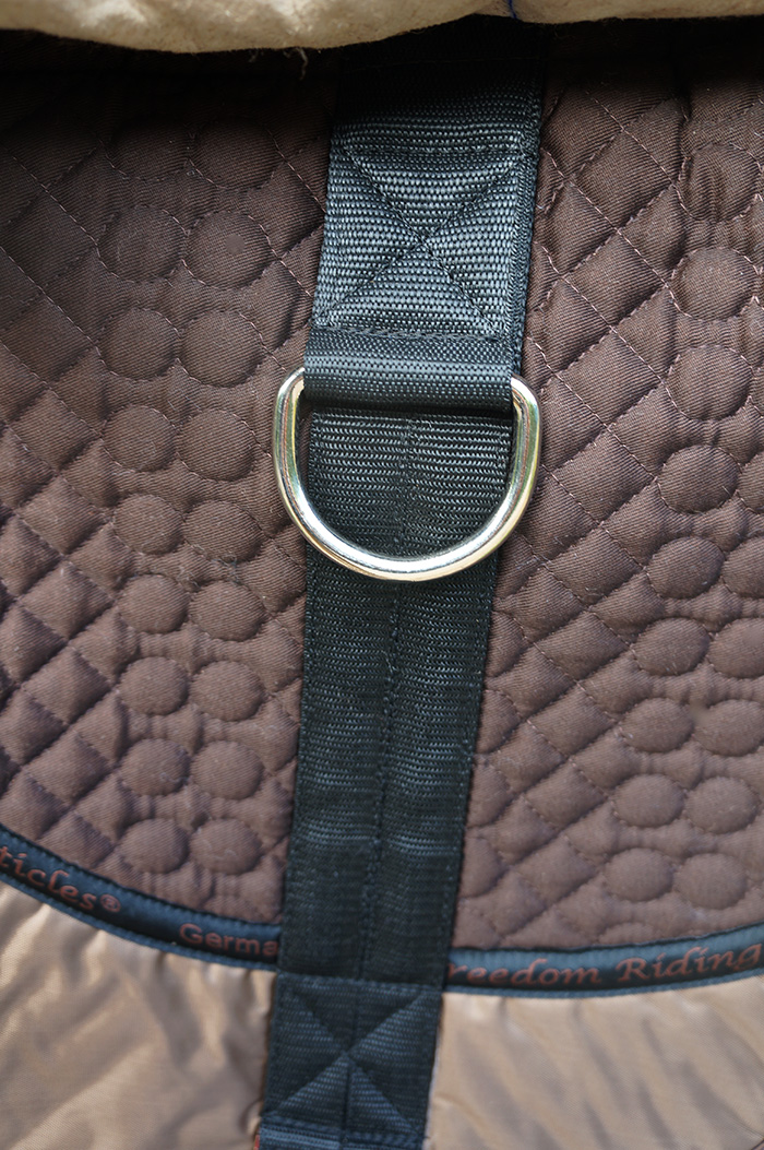 F.R.A® Macon "Extra" sheepskin saddle / bareback saddle with support - 7