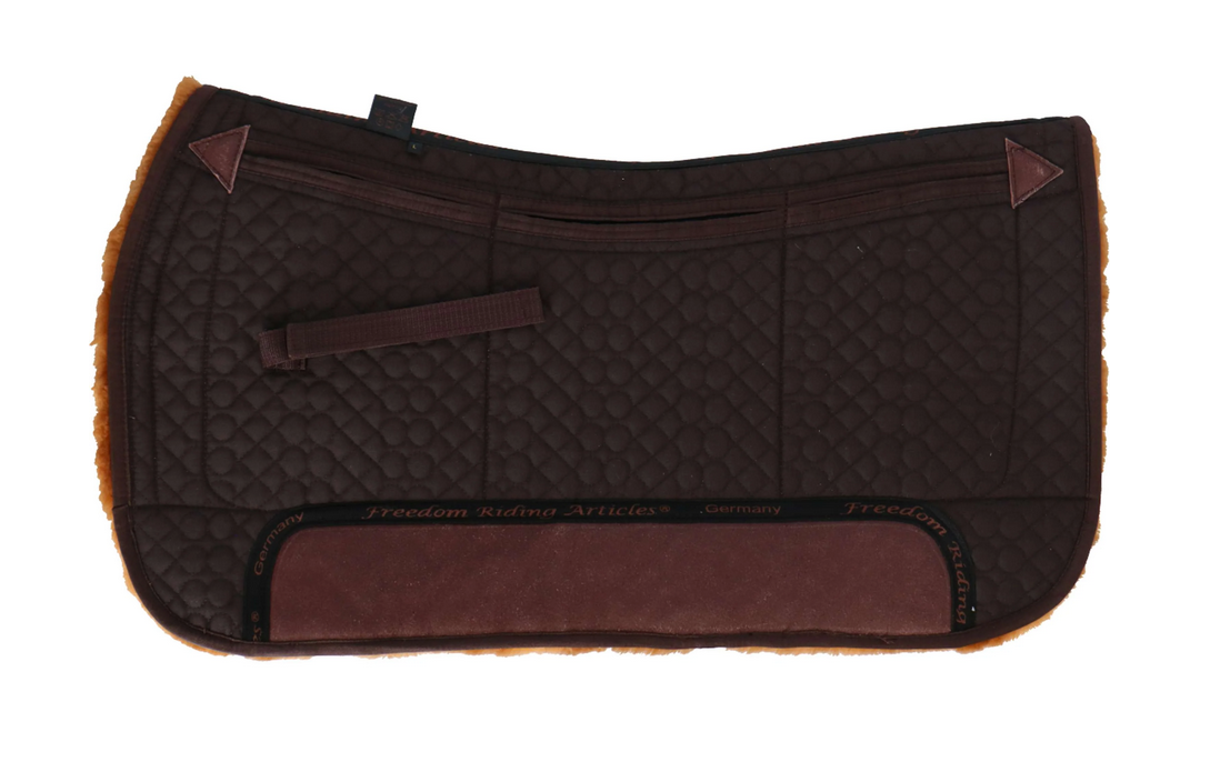 F.R.A. ® Westernpad DeLuxe, undersida av 30 mm lammskinn, (inkl. ilägg) - 9