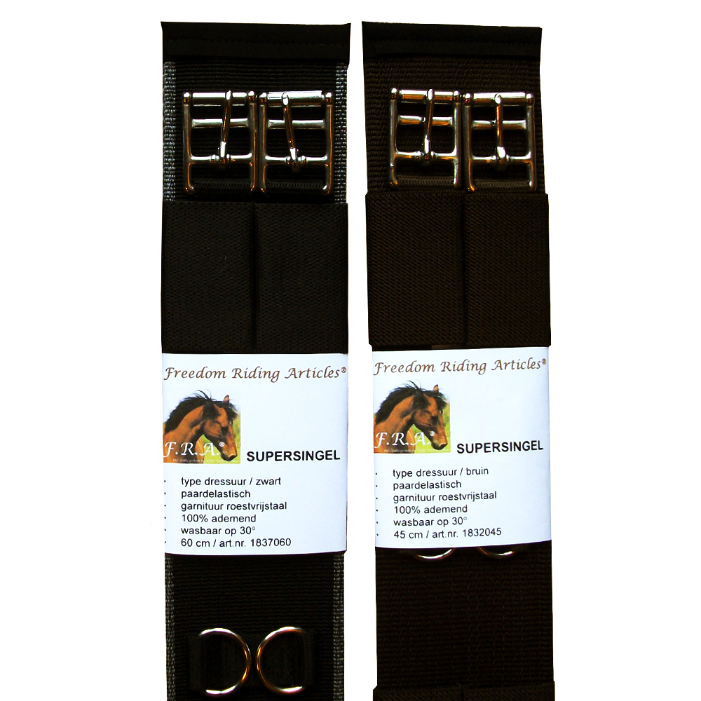 F.R.A® Supergirth Dressyrgjord 100% Stretch, 100 cm - 3