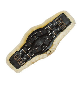 XpandGirth® Dressage Girth Slim (for ponies) Medical sheepskin