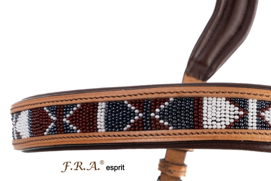 Hackamore bridle F.R.A® 'Esprit Western' with shanks and reins - 6