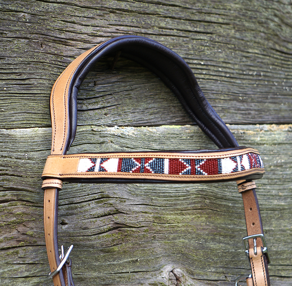 Hackamore bridle F.R.A® 'Esprit Western' with shanks and reins - 4