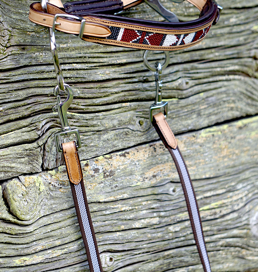 Hackamore bridle F.R.A® 'Esprit Western' with shanks and reins - 5