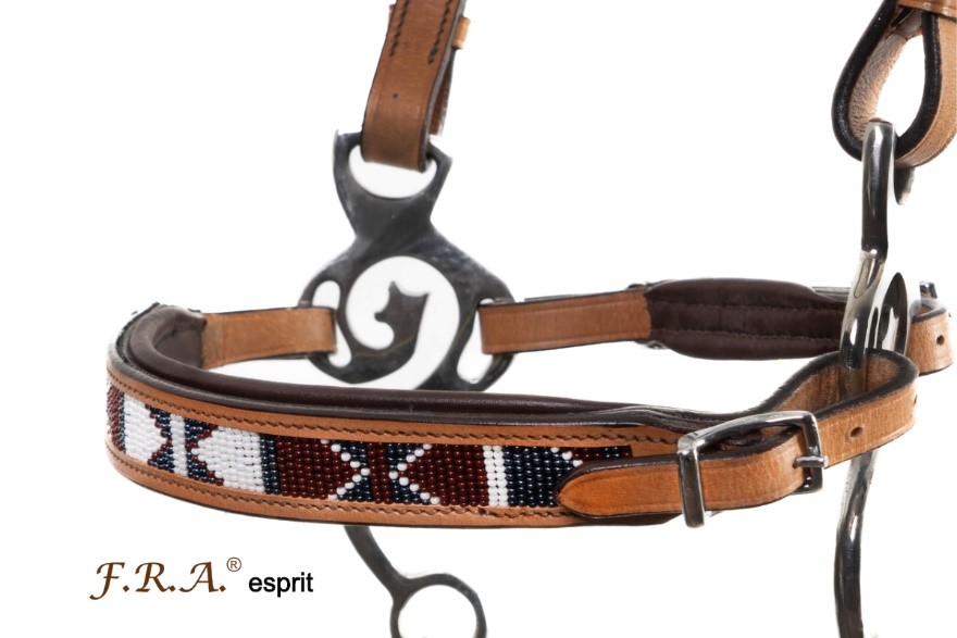 Hackamore bridle F.R.A® 'Esprit Western' with shanks and reins - 7