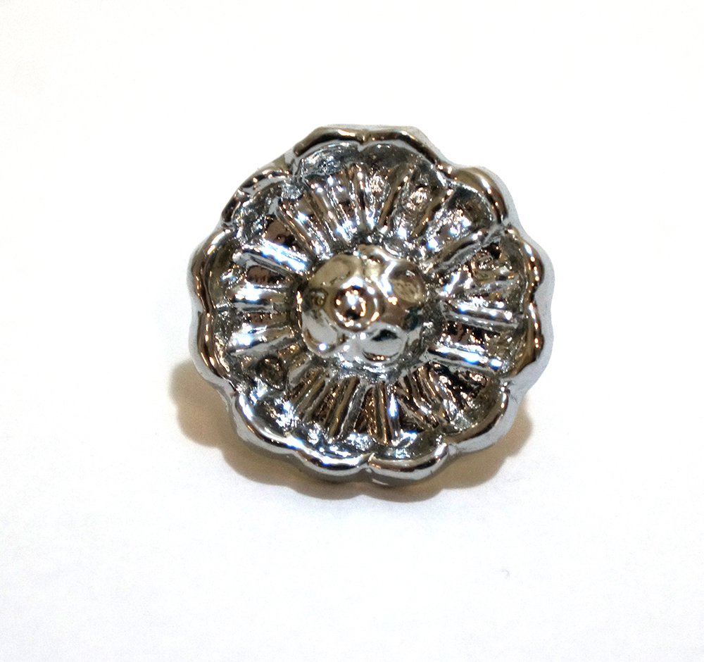 Cortezia Bridle decoration / concho 'Girasol', silver