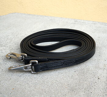 Tränstygel Marjoman DeLuxe, 325 cm, svart/silver