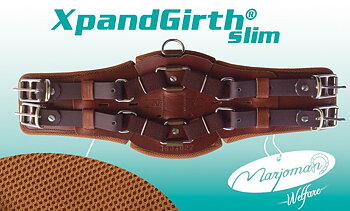XpandGirth® Dressage Girth SLIM Leather
