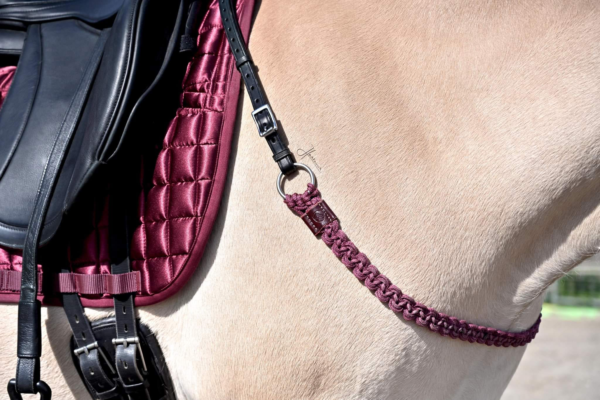Neck ring / cordeo Edix© Aisha, brown - 10