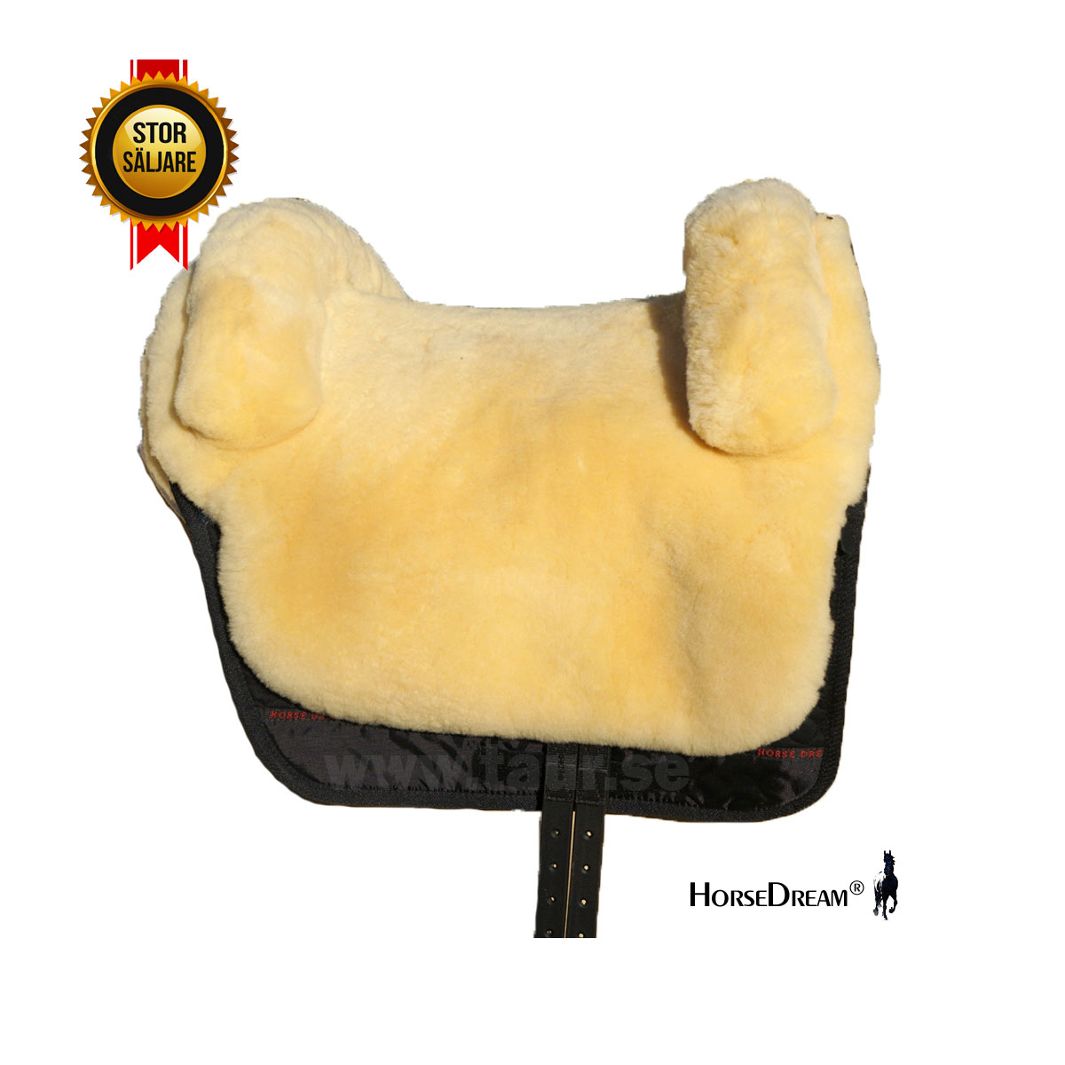 Horsedream® Bareback saddle / lambskin saddle Iberica Plus Creme S/M - 3