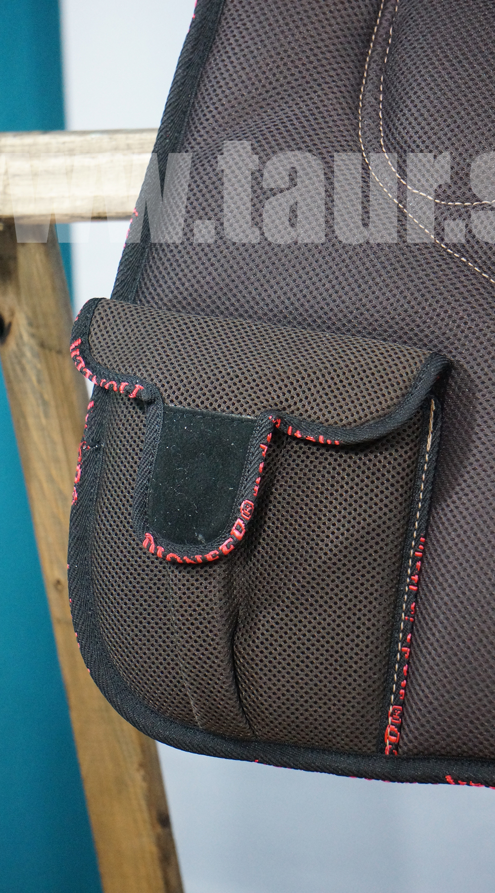 Pioneer® Ride pad / Barebackpad Air Mesh LIGHTWEIGHT, blue - 3