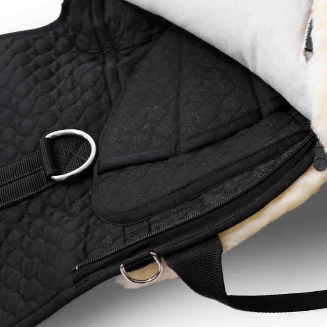 Horsedream® Bareback saddle / lambskin saddle Premium Plus Natural S/M - 7