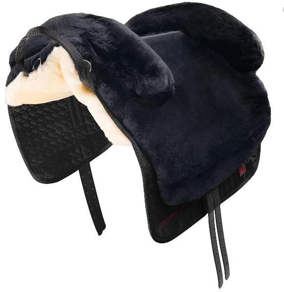 Horsedream® Bareback saddle / lambskin saddle Iberica Plus Graphite M/L - 3