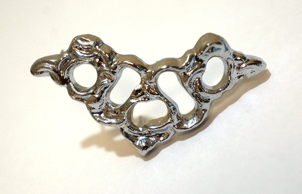 Cortezia Bridle decoration / concho 'Princesa', silver