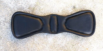 Dressyrgjord Opux ErgoFlex (40, 50, 60 cm), mörkbrun