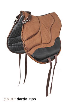 F.R.A® Dardo barbackasadel / ridpad 'SPS',  full, brun