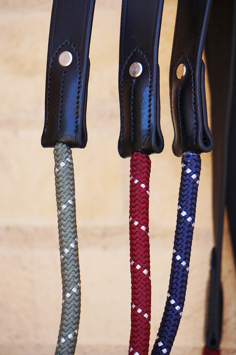 Balance Rein / neck ring / cordeo, QHP (four sizes!), olive - 3
