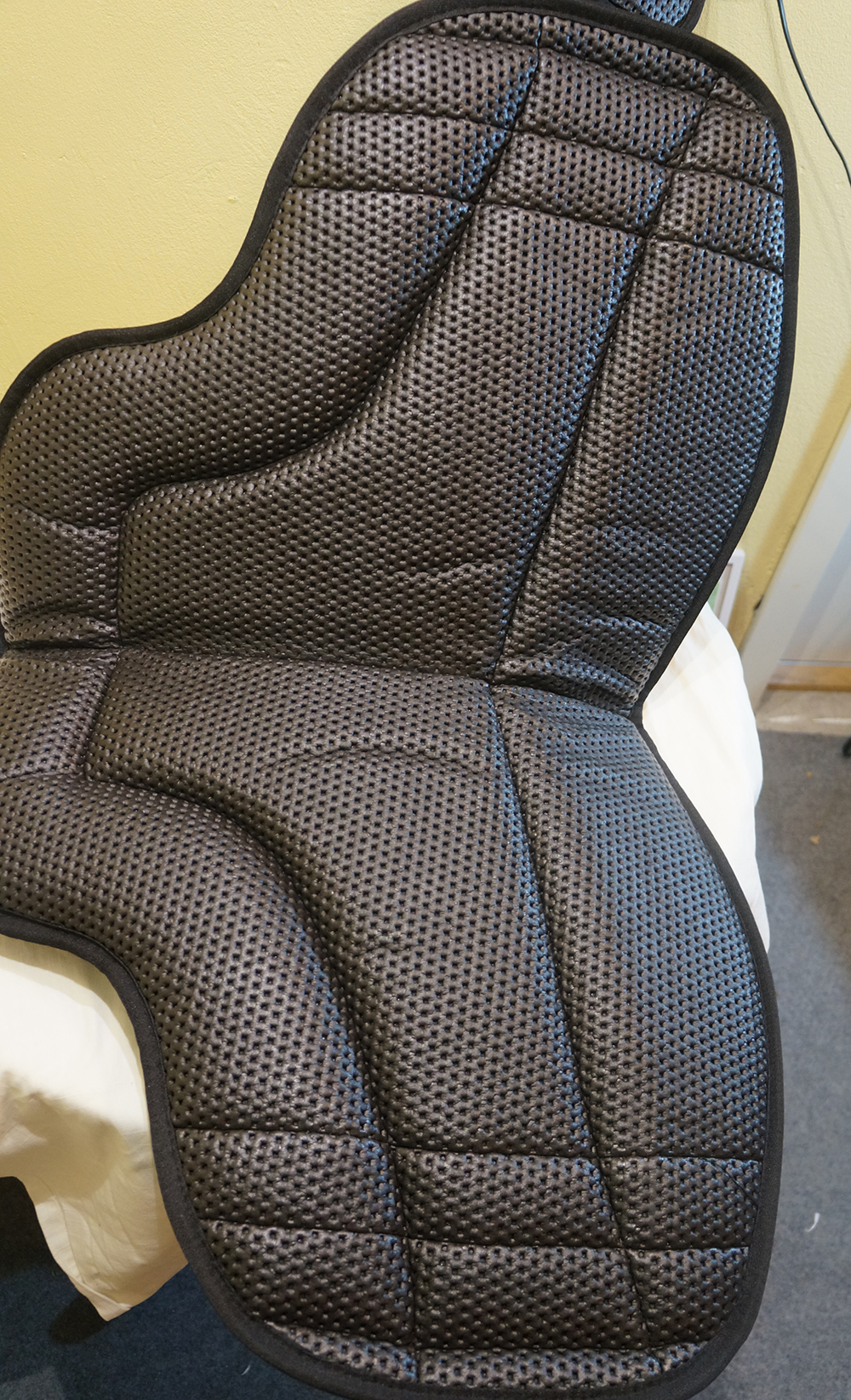 Brockamp Special - Ridpad / Barbackasadel i mocka (svart) - 6