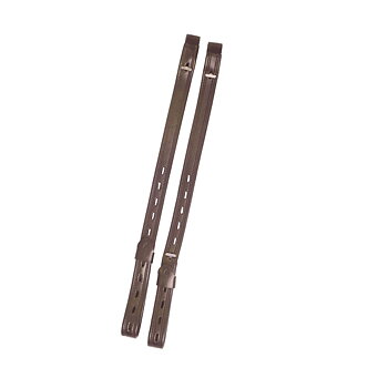 Dressage Enkelstigläder / Webbers Barefoot® (även för sluten ring), brun