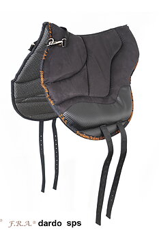 F.R.A® Dardo barbackasadel / ridpad 'SPS',  full, svart