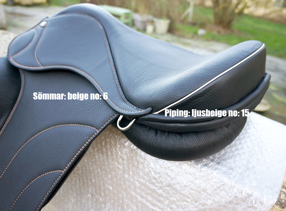 Gaiter Dressage V1 (treeless with padded flaps), black - 23