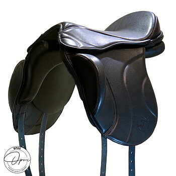 Gaiter Dressage V1 (bomlös med vadderade kåpor), svart