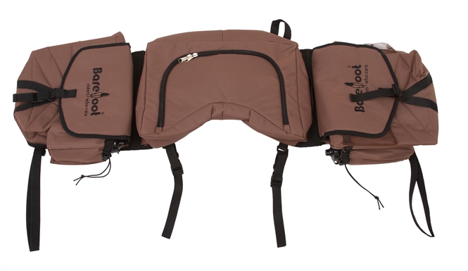 Barefoot® Saddle Bag, 'Trail' 2-in-1, black - 5