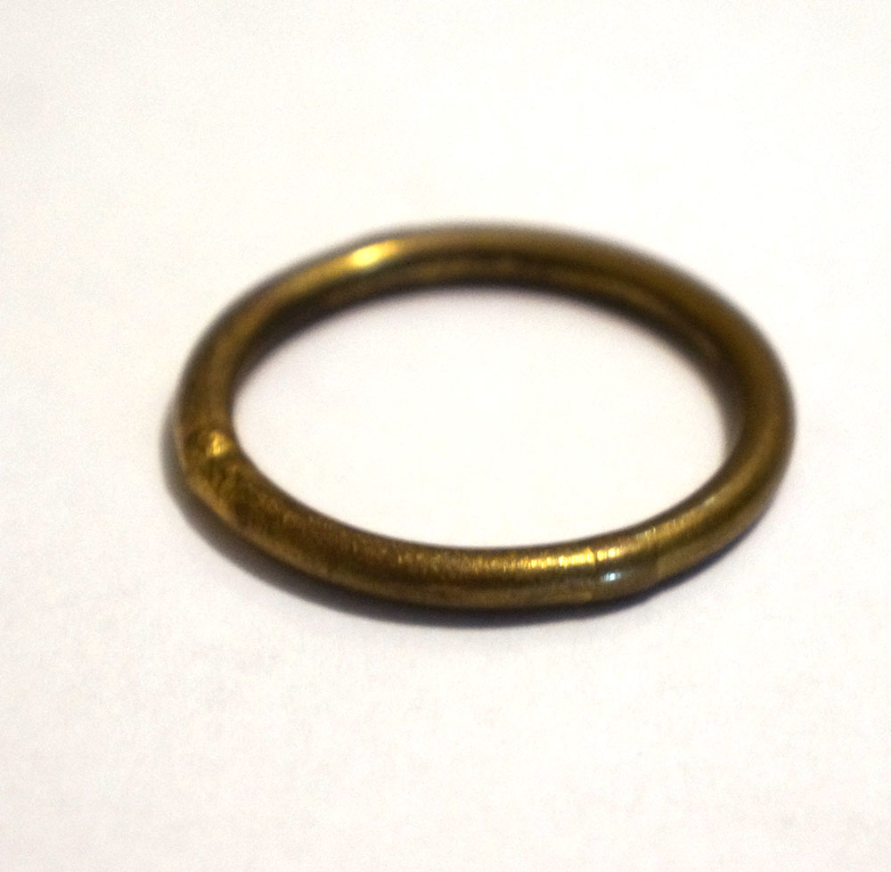 O-ring, brass, 25 mm - 3