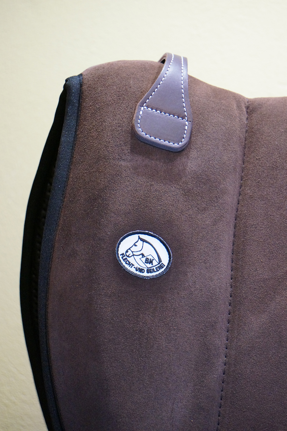Brockamp Special - Ridpad / Barbackasadel i mocka (brun) - 6